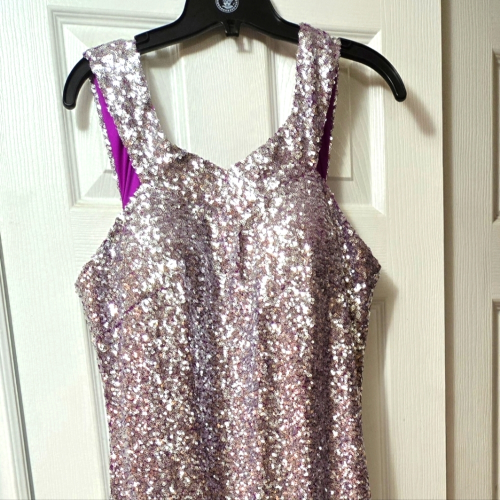 Gorgeous ombre sequined dress - XXL